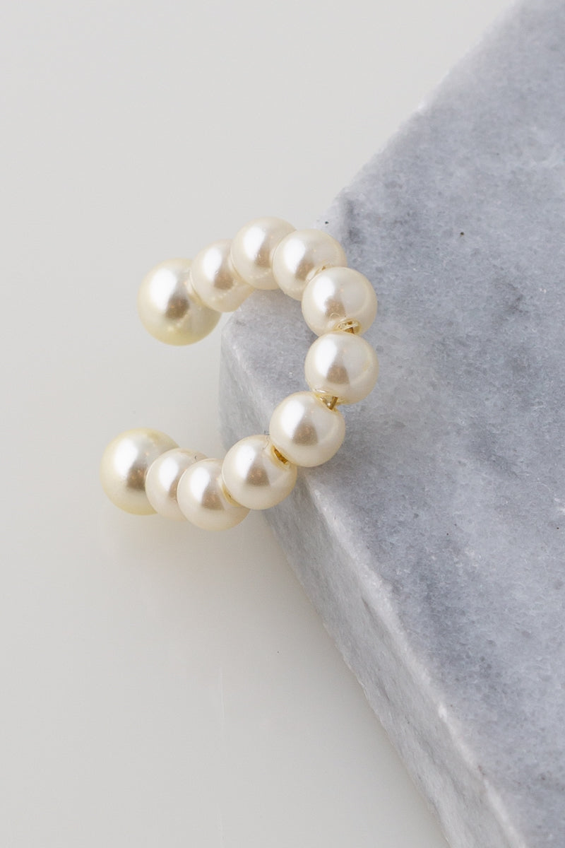 Pearl Faux Ear Cuff