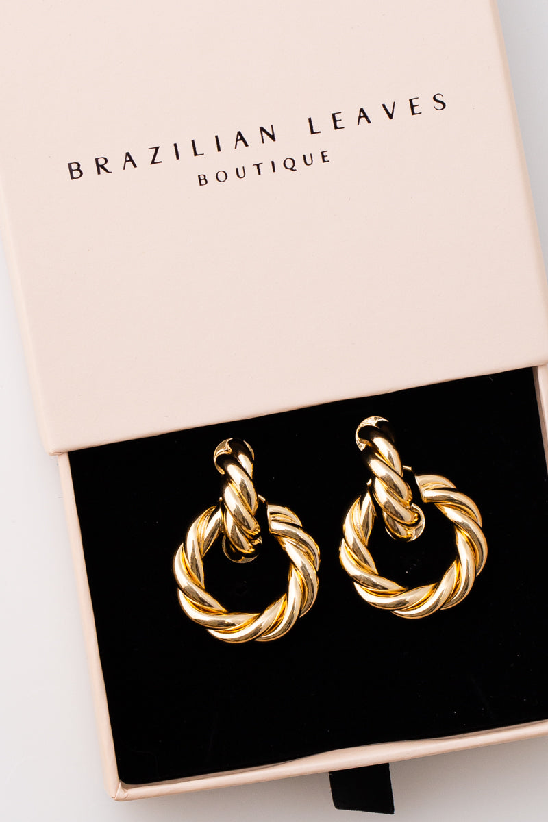 Carla Earring in 18k Gold Plated