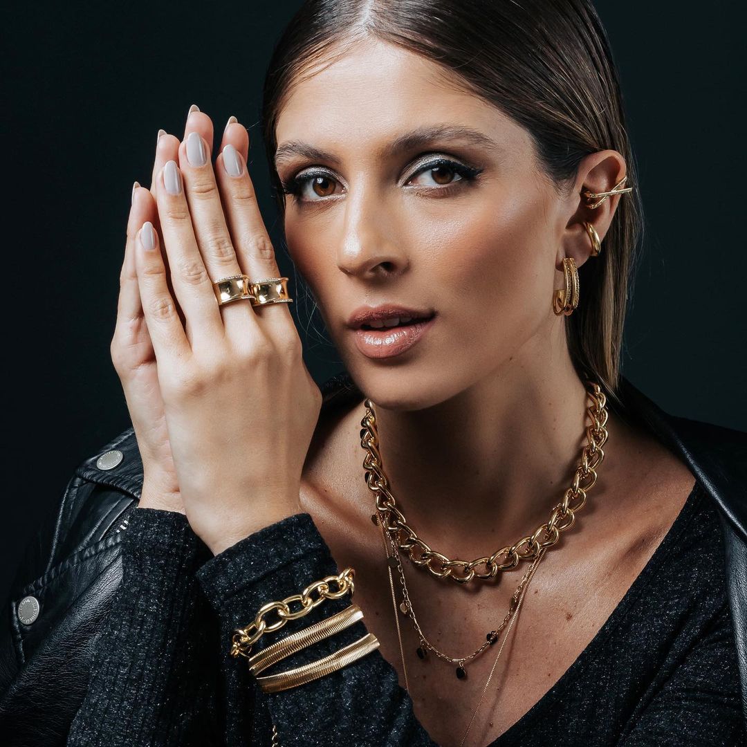 Snake Viper Bracelet in 18k Gold Plated