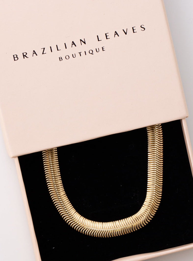 Snake Viper Bracelet in 18k Gold Plated