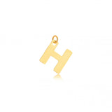 Small Name Initial Pendant 18k Gold Plated