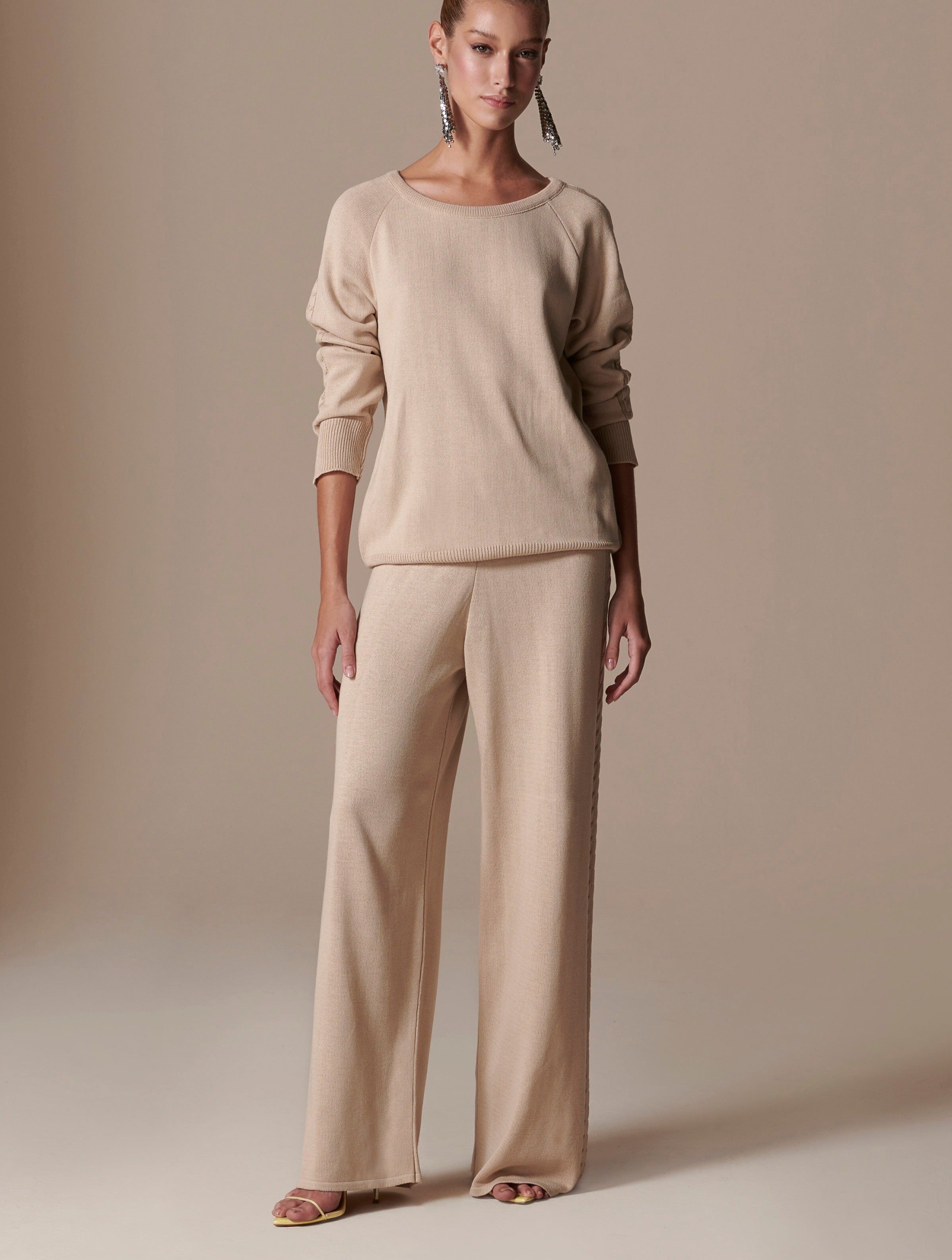 Beatriz 2 Piece Set in Mineral Beige