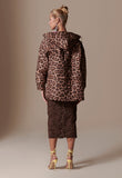 Leopard Reversible Parka Jacket