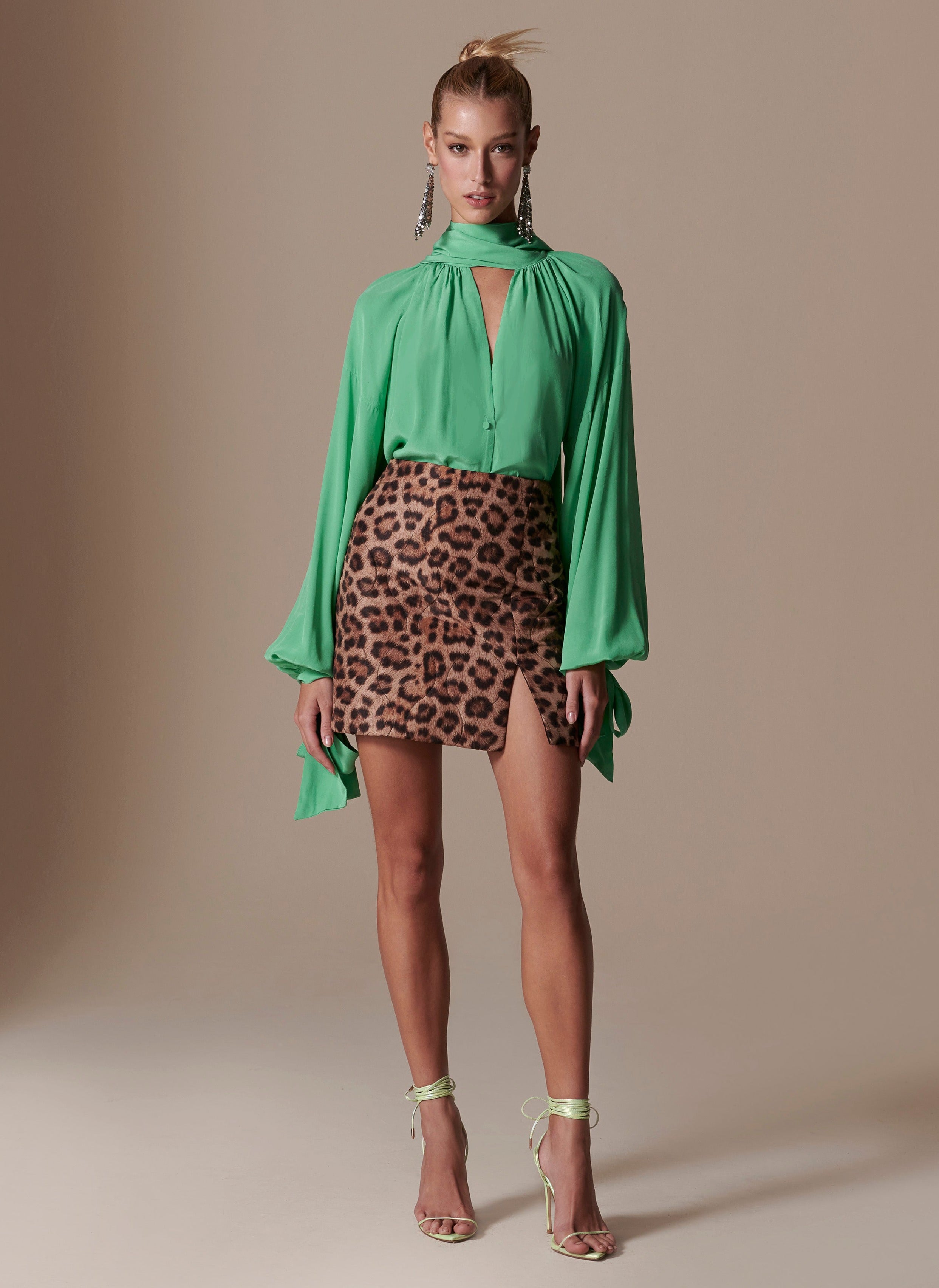 Amanda Shirt in Green Nature