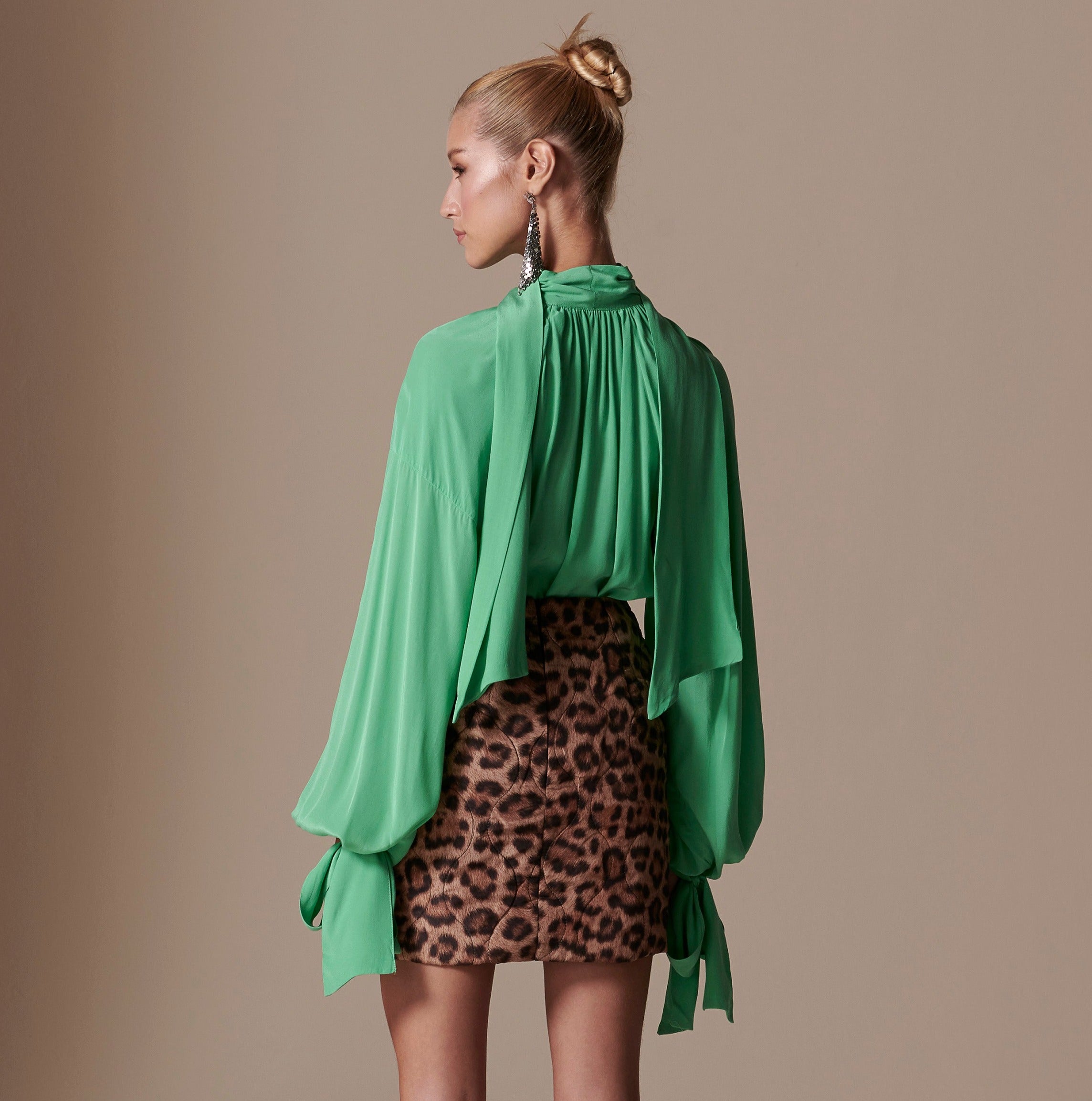 Amanda Shirt in Green Nature