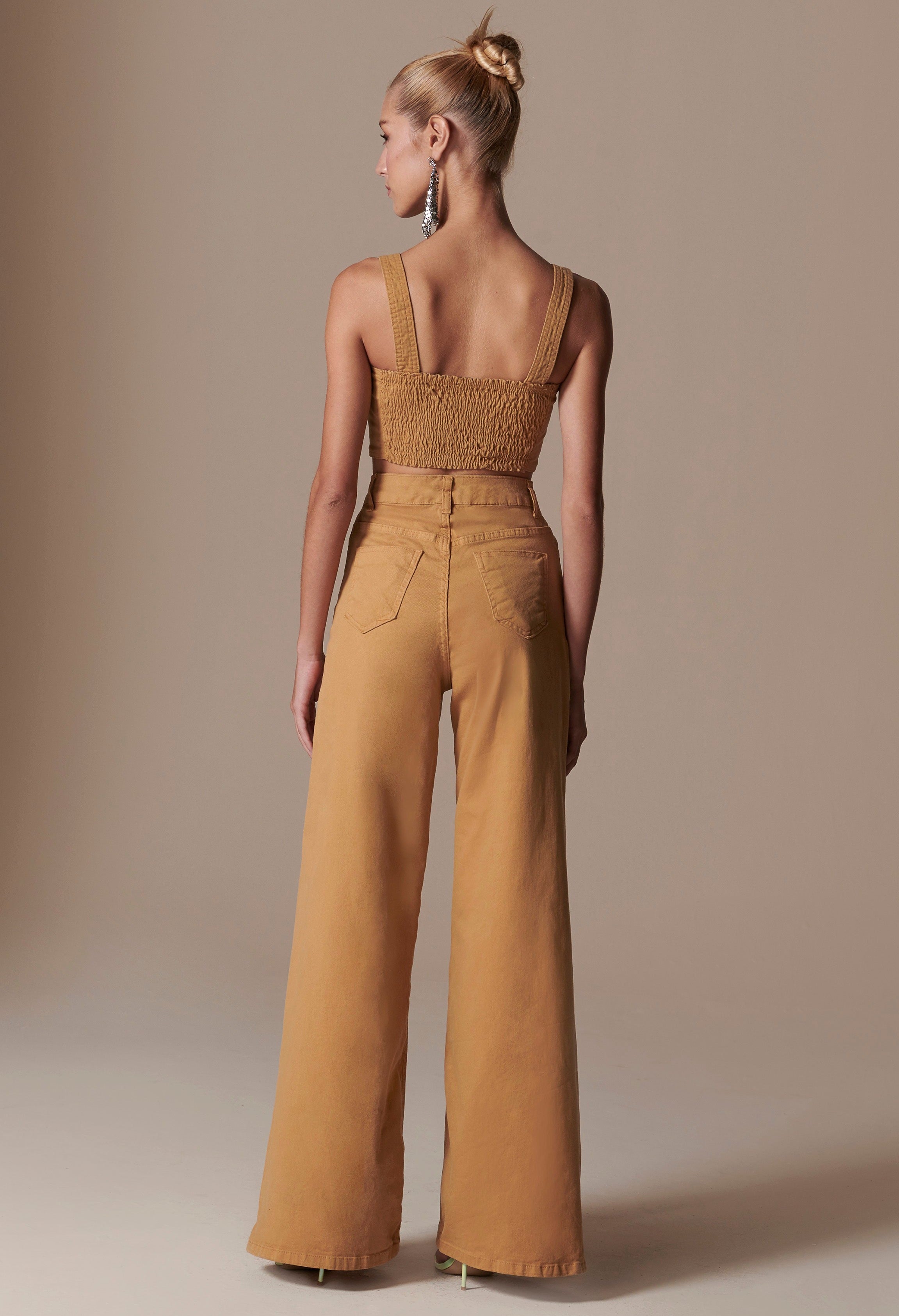 Fiorela Top in Khaki Latte