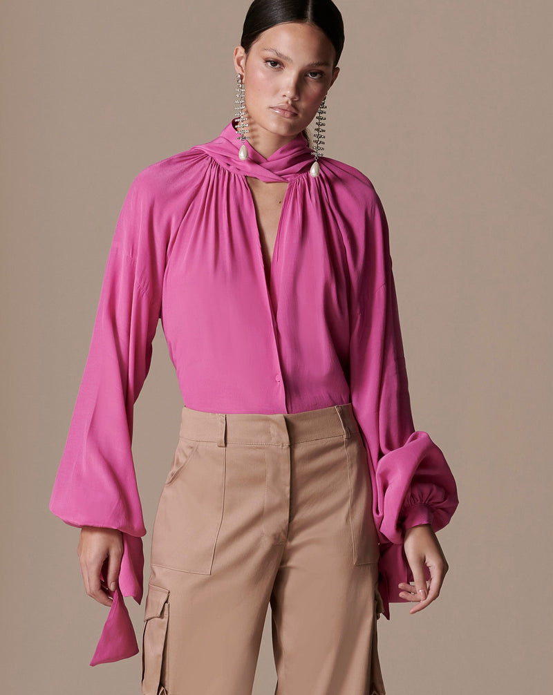 Amanda Shirt in Rose Orchid