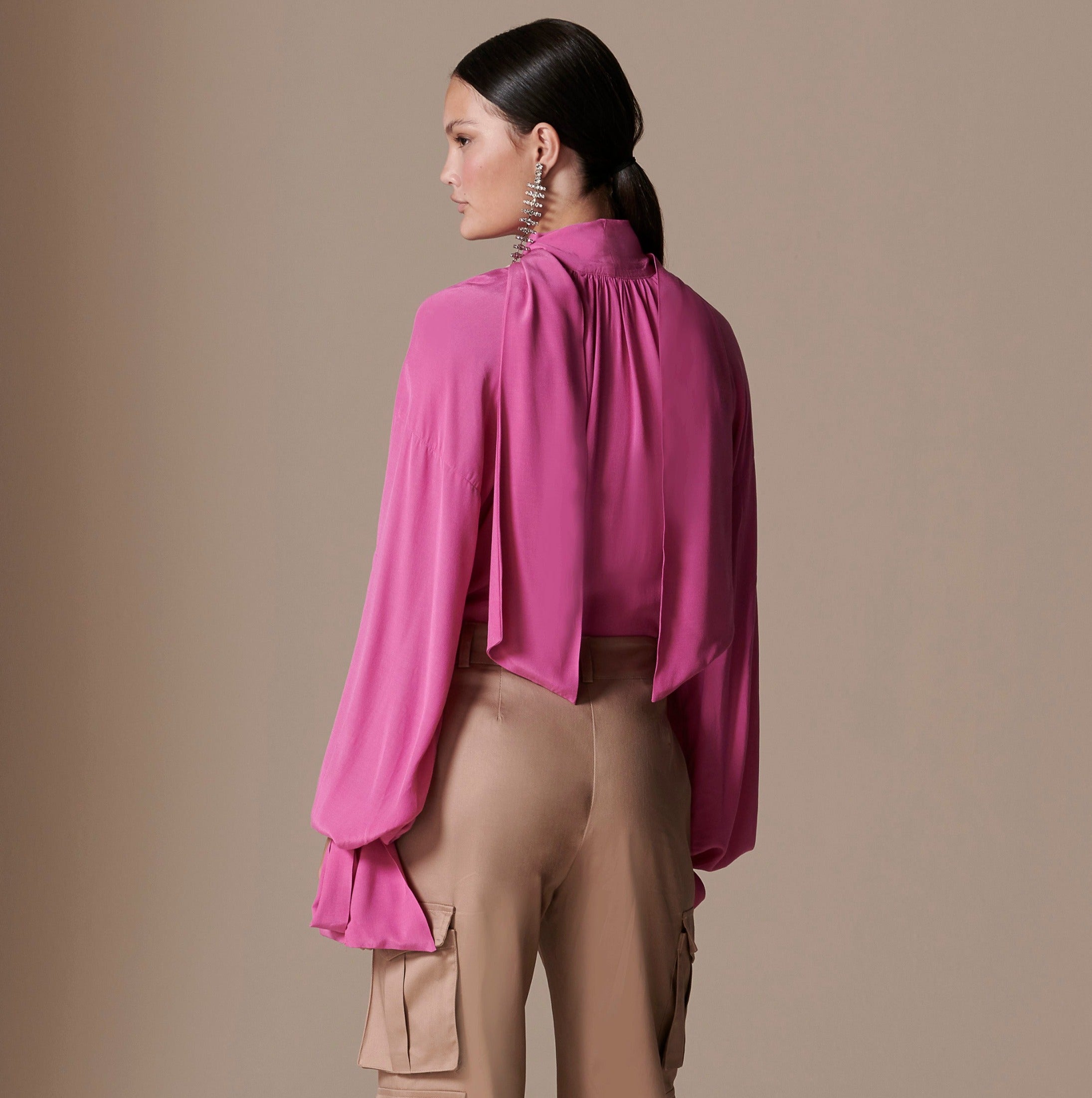 Amanda Shirt in Rose Orchid