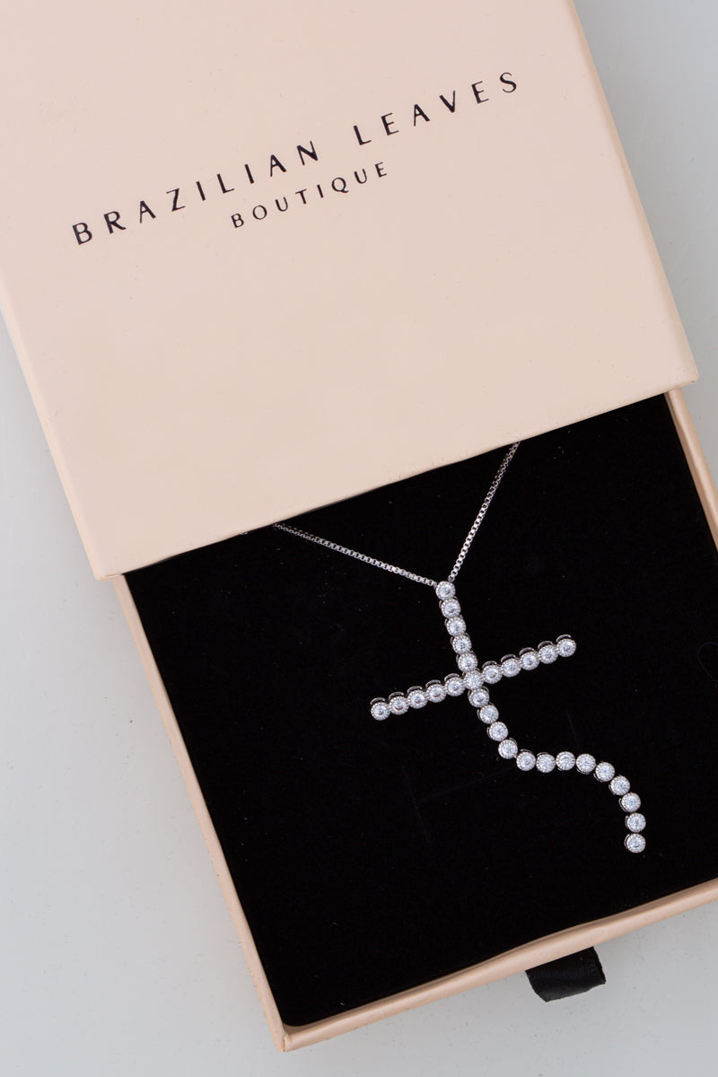 Malleable Cross Necklace