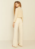 Sophia Tweed Blazer in Ivory