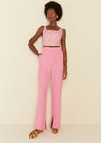 Megan Tailored Pants in Flamingo Pink