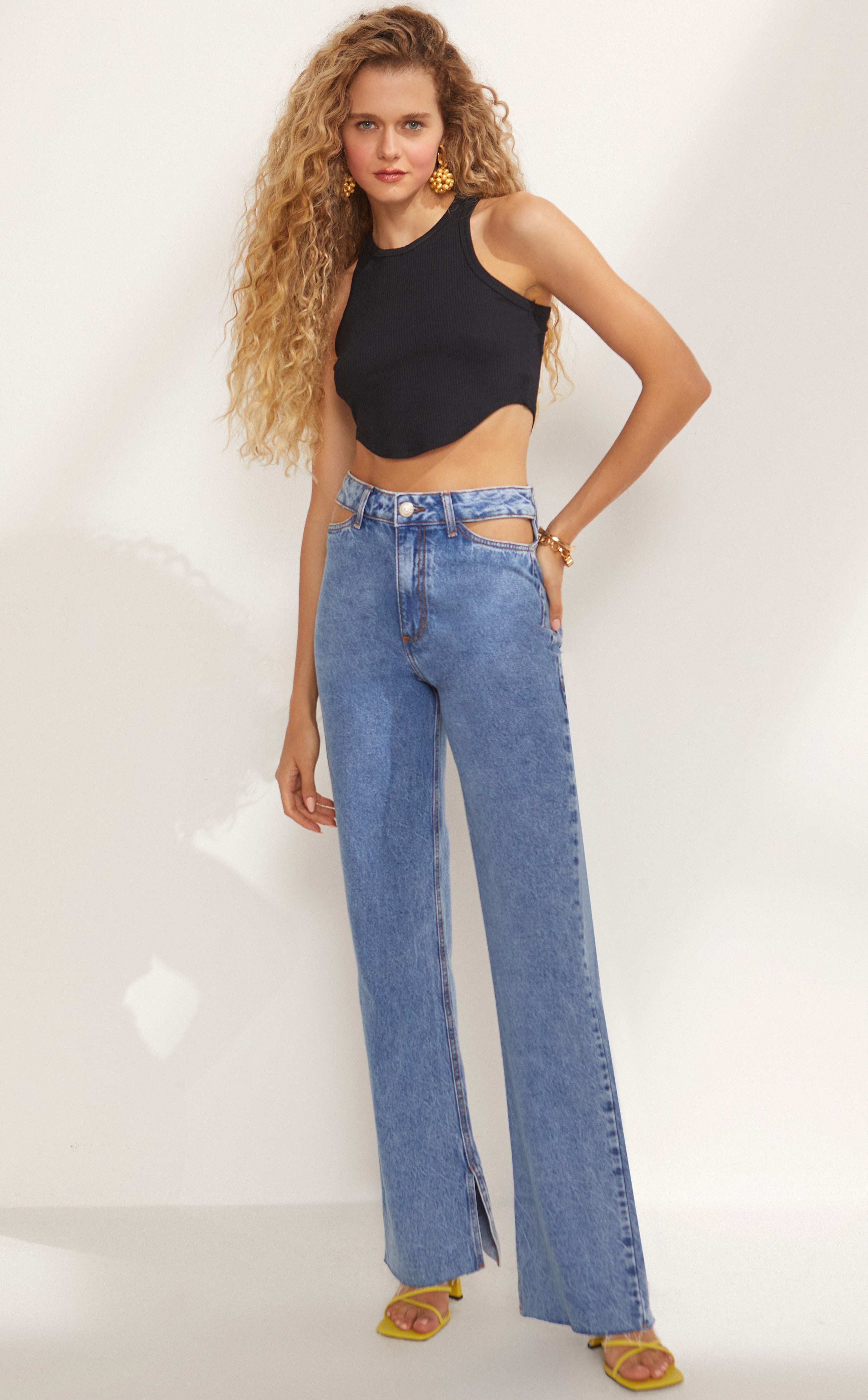 Eva Denim Pants