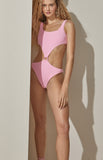 Grazia One Piece Swimsuit Fluor Pink