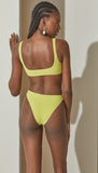 Grazia One Piece Swimsuit Lime Green