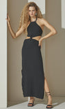Helo Maxi Dress in Black