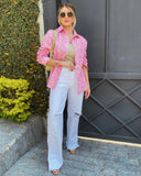 Liberty Nubia Cotton Shirt in Pink