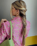 Liberty Nubia Cotton Shirt in Pink