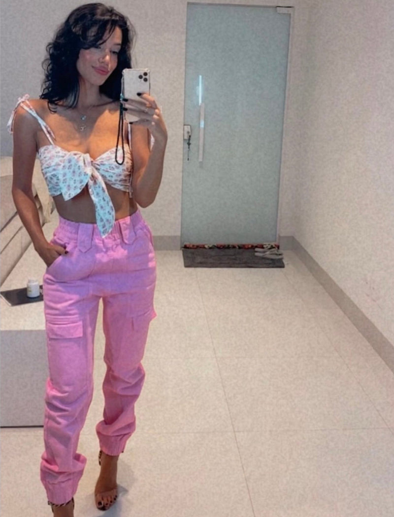 Moana Cotton Twill Cargo Pants