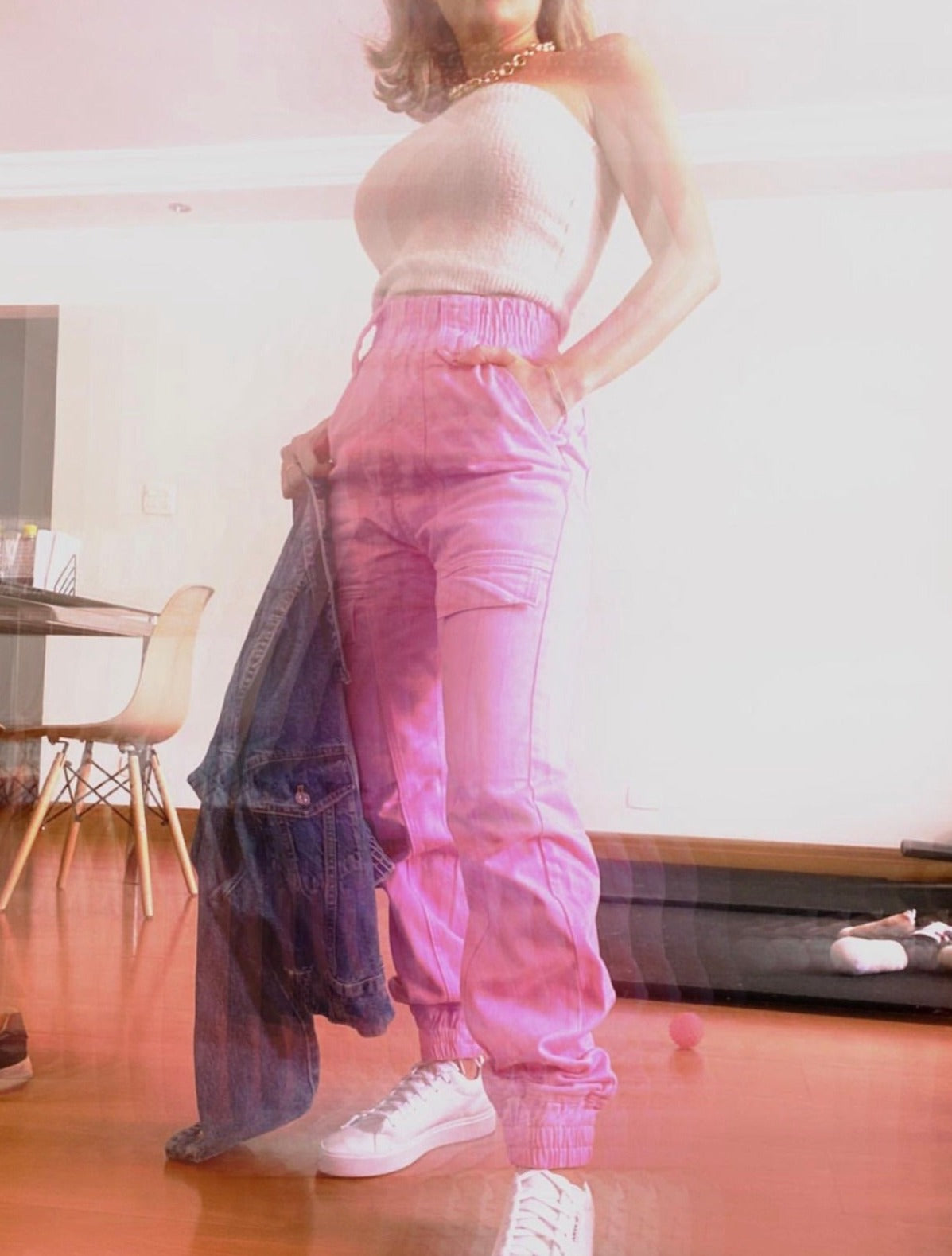 Moana Cotton Twill Cargo Pants