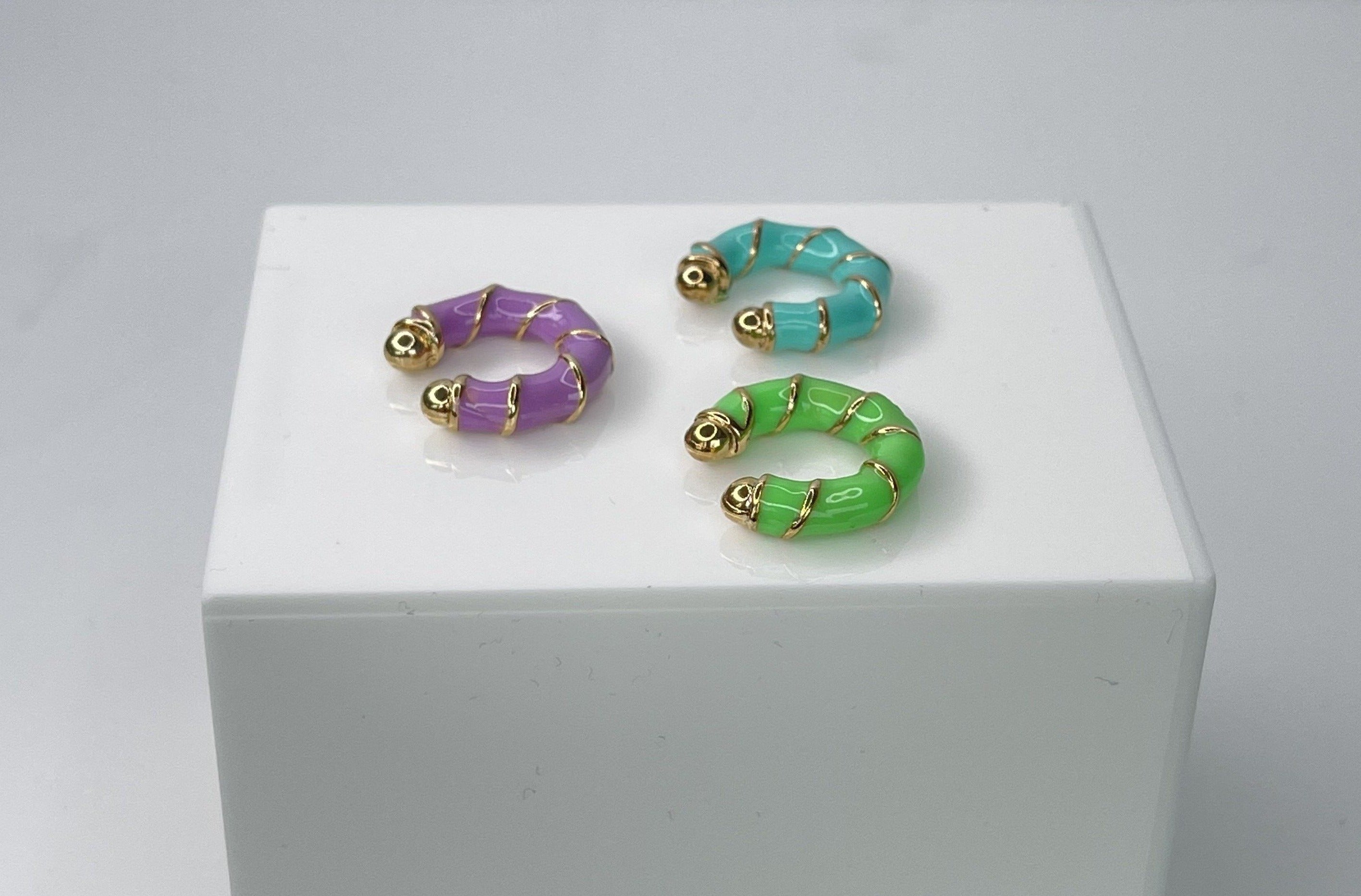 Enamel Ear Cuff