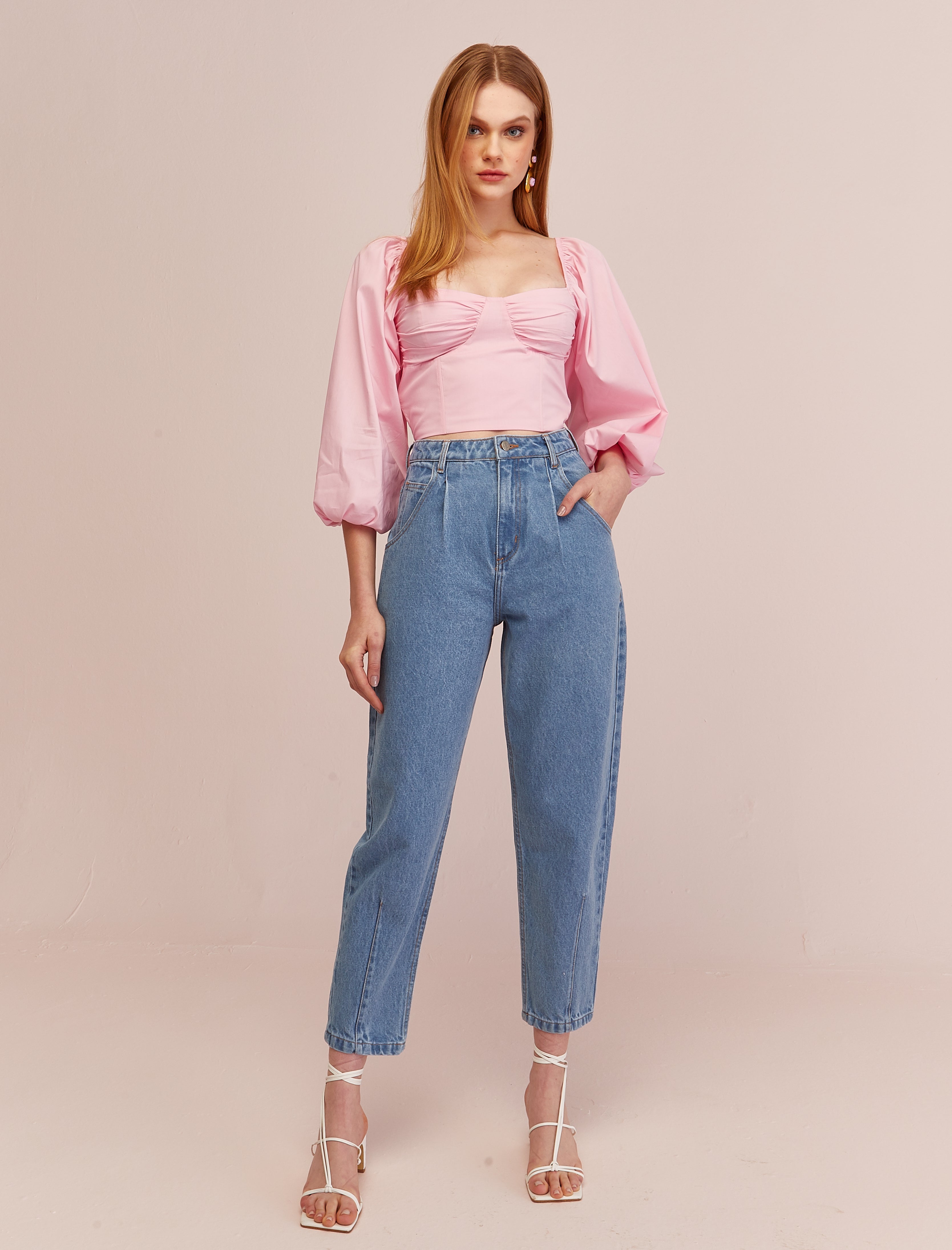 Jana Puff Sleeve Blouse