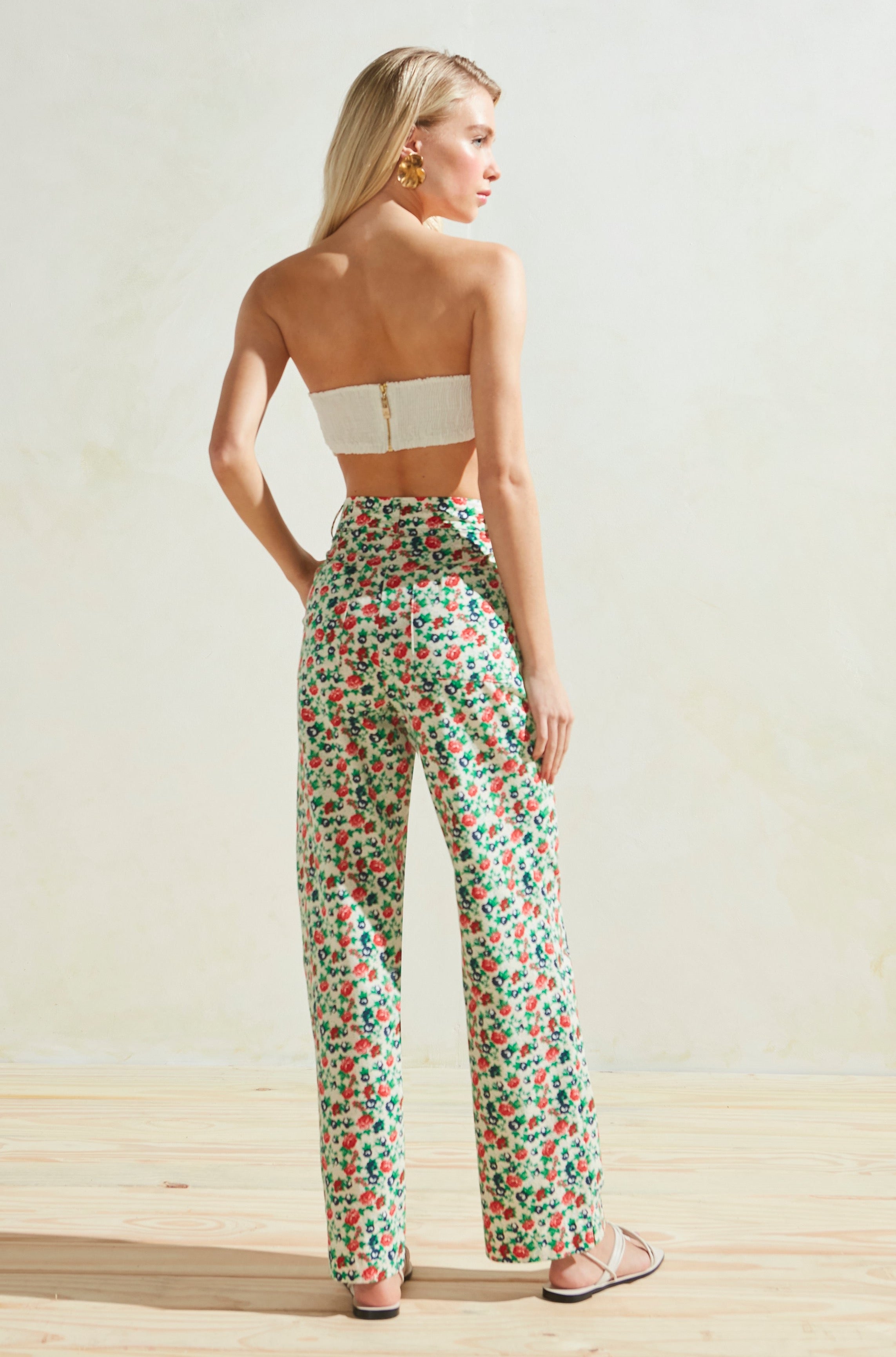 Larissa Pants in Off White