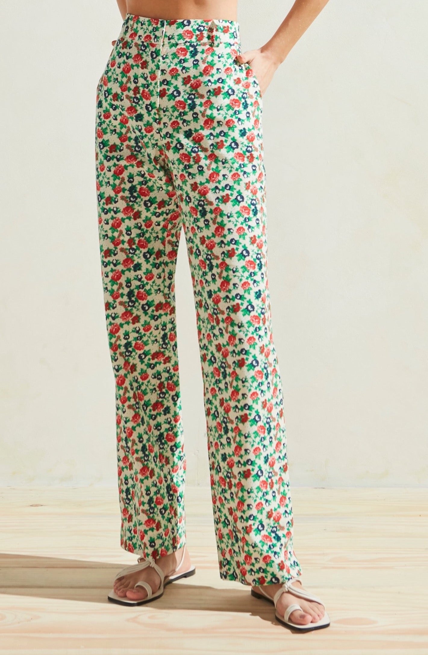 Larissa Pants in Off White