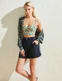 Alice Shorts in Navy