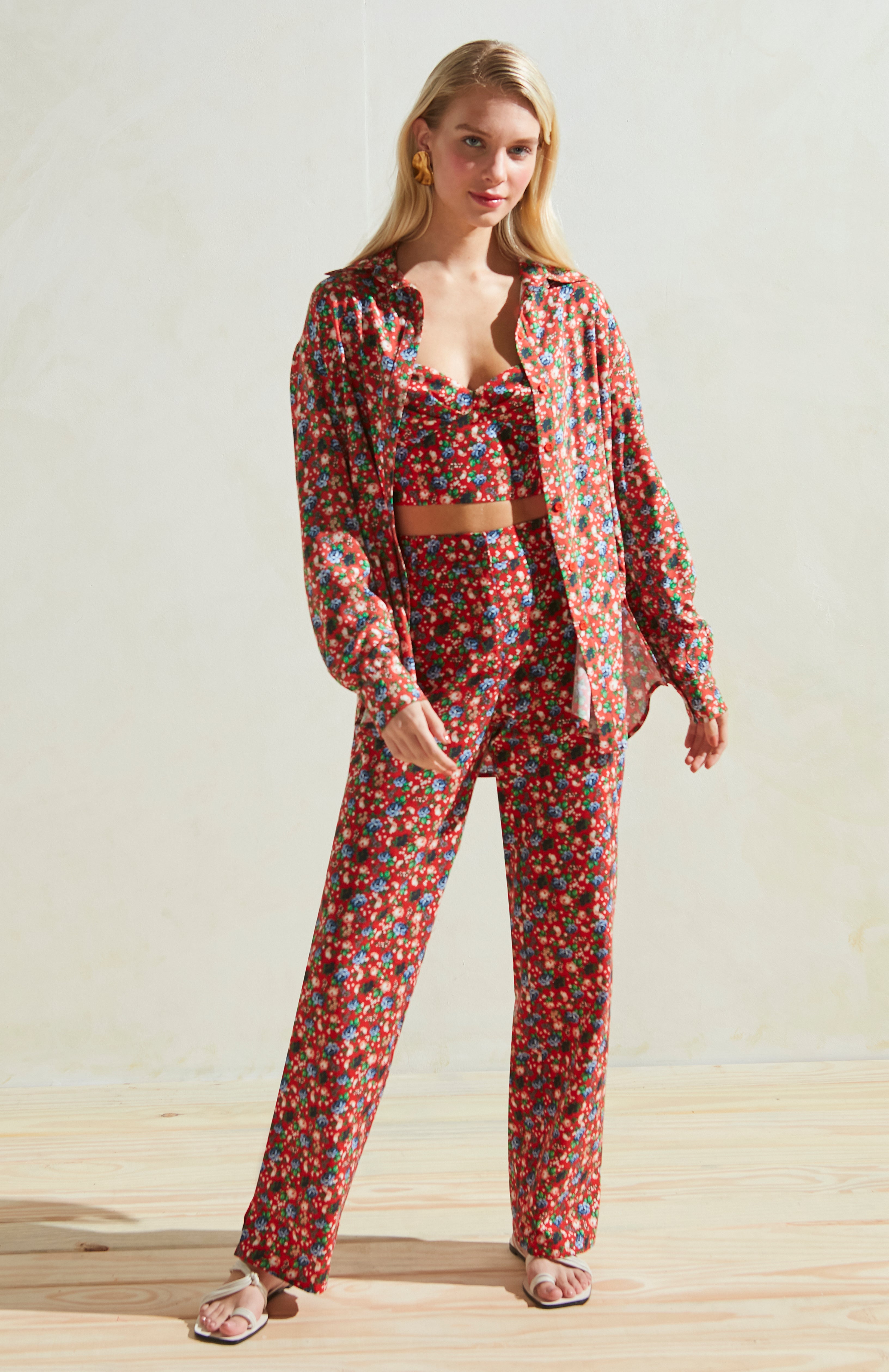 Larissa Shirt in Red