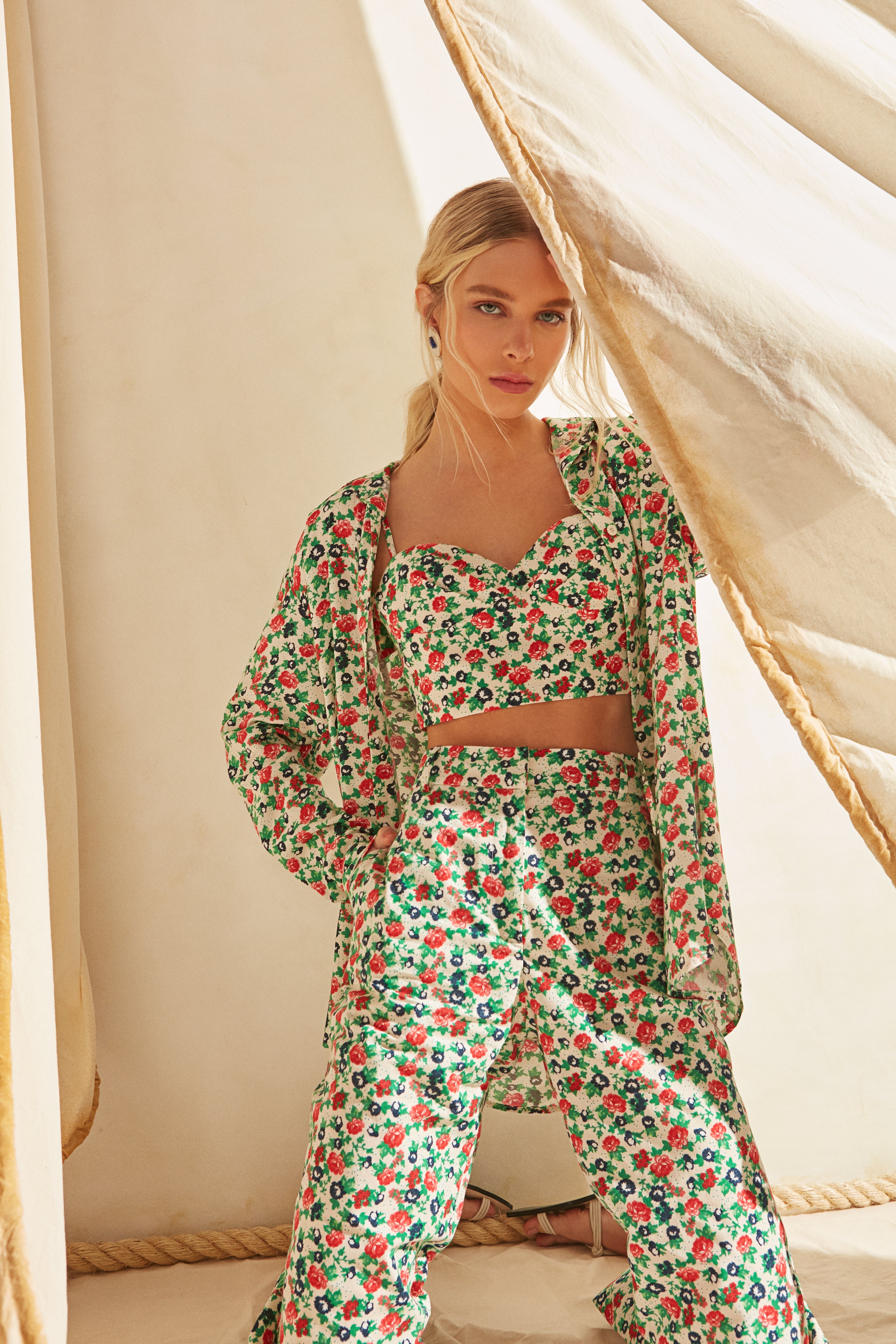 Larissa Pants in Off White