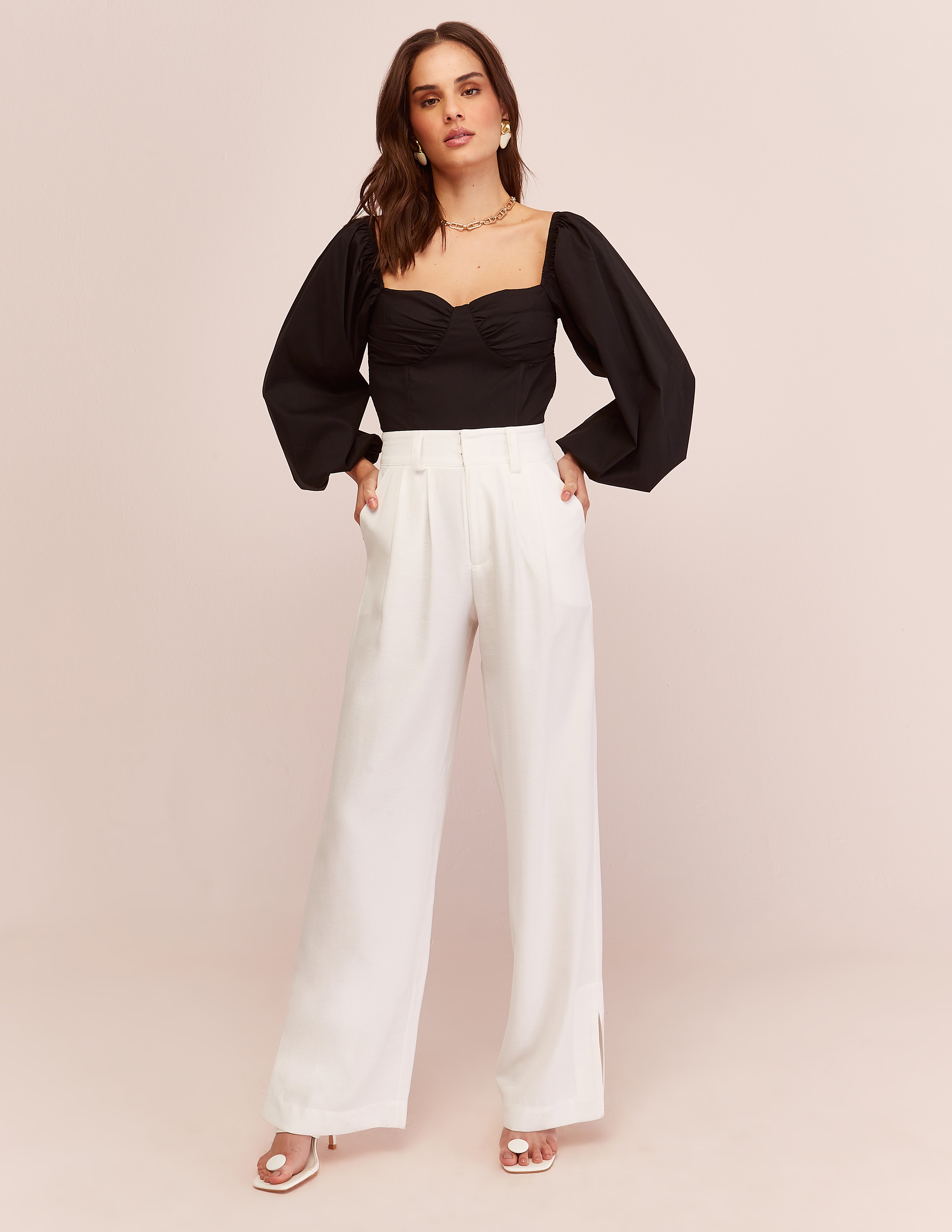 Jana Puff Sleeve Blouse