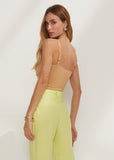 Mariana Top in Tan