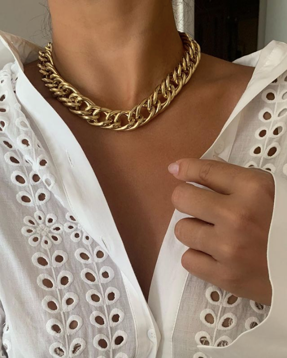 Stella Choker in 18k Gold Plated