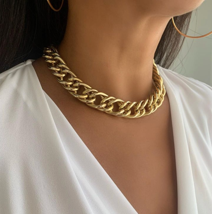Stella Choker in 18k Gold Plated