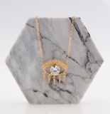Diamond Evil Eye Necklace