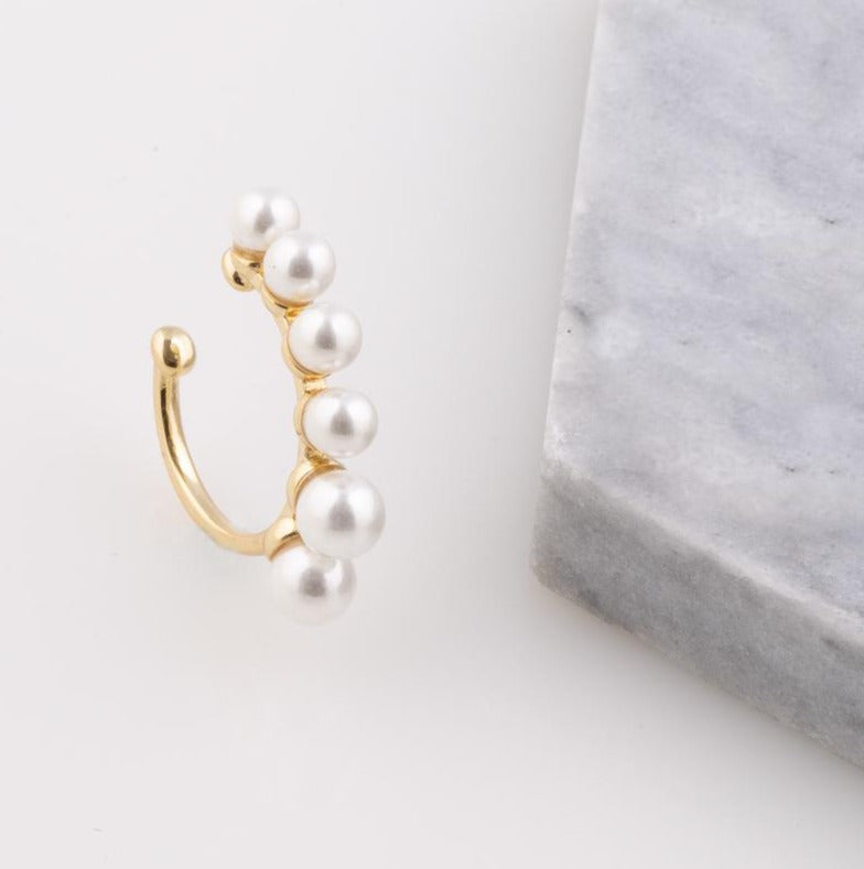 Sea Ear Cuff in 18k Gold Plated