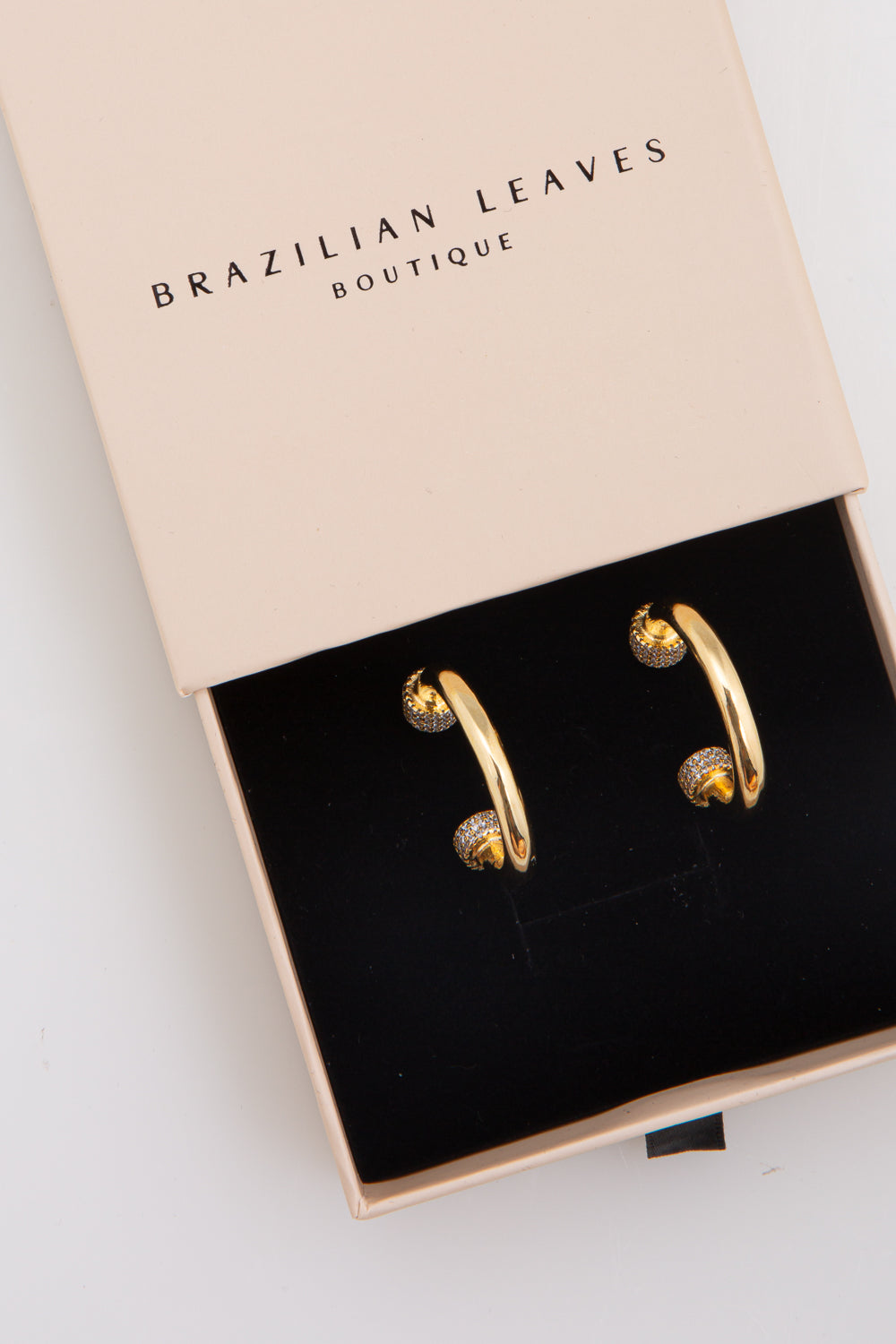Chloe Hoops in 18k Gold Plated