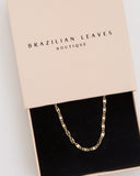 Ivy Necklace in 18k Gold Plated