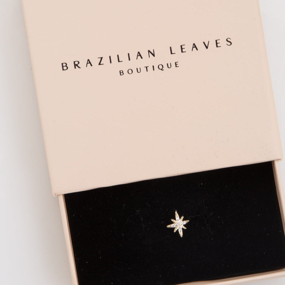Sparkle Ear Cuff in 18k Gold Plated
