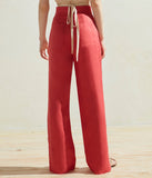 Naomi Linen Pants in Red