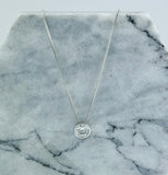 Large Solitaire Diamond Necklace