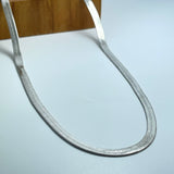 Snake Necklace in Silver