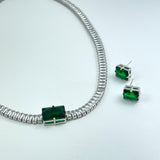 Emerald Riviera Cristal Set