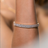 Diamond Tennis Bracelet in Gold