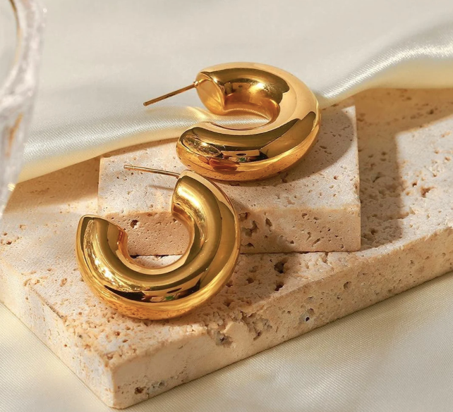 Large chunky deals hoops