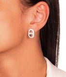 Fend Diamond Earrings