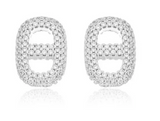 Fend Diamond Earrings