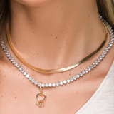 Snake Choker 18k Gold Plated