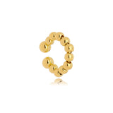 Faux Ball Ear Cuff 18k Gold