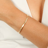 Snake Bracelet in 18k Gold Plated